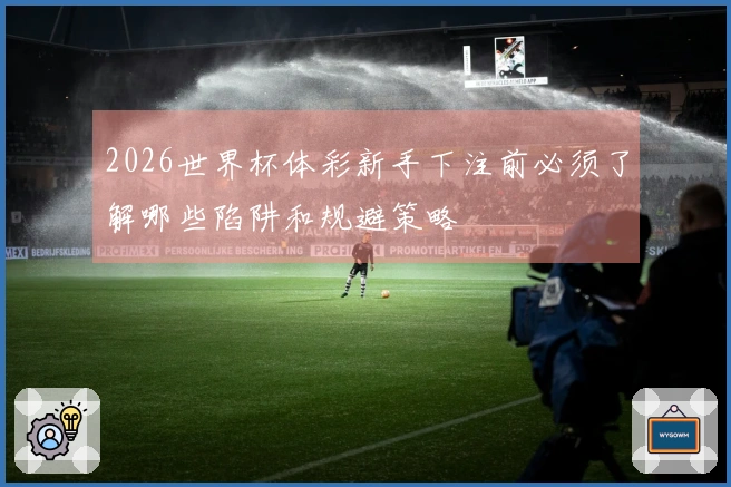 2026世界杯体彩新手下注前必须了解哪些陷阱和规避策略