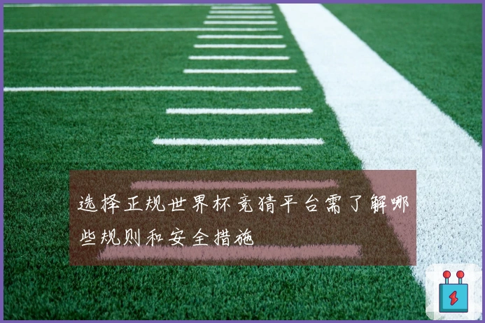 选择正规世界杯竞猜平台需了解哪些规则和安全措施